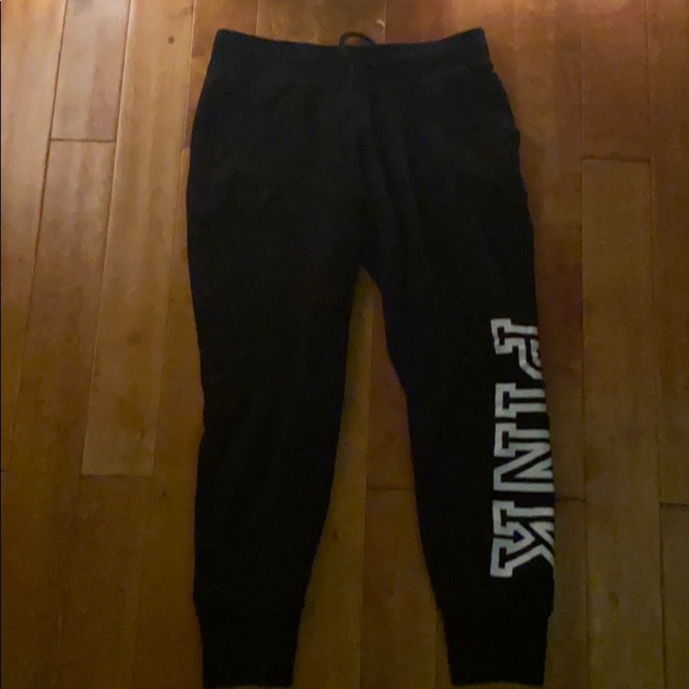 Pink sweatpants